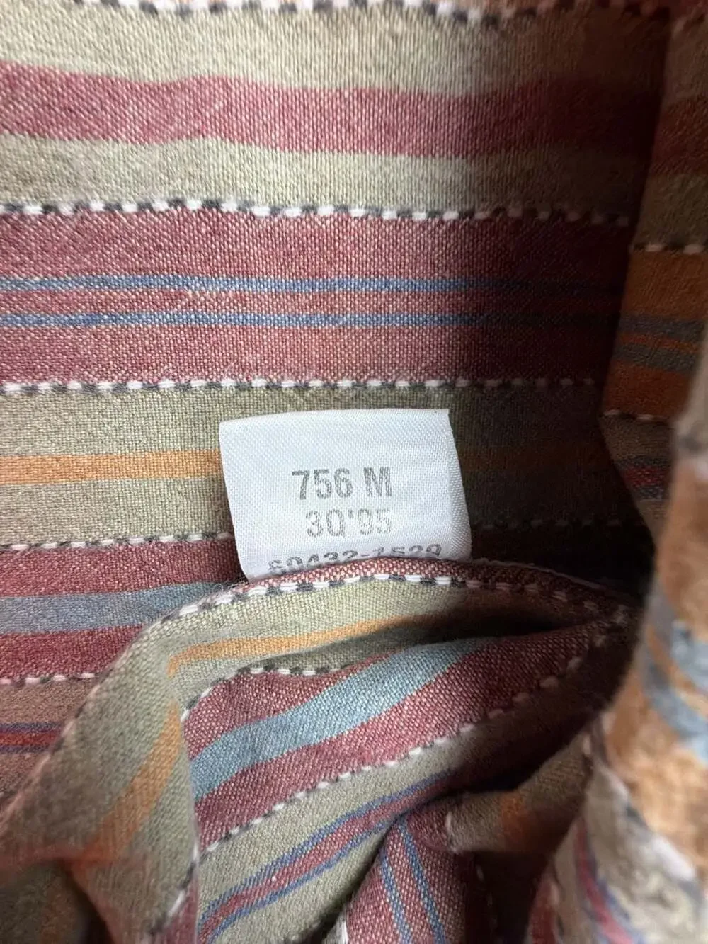Vintage Levi's Quality Clothing Striped Short Sleeve Button-Down Shirt